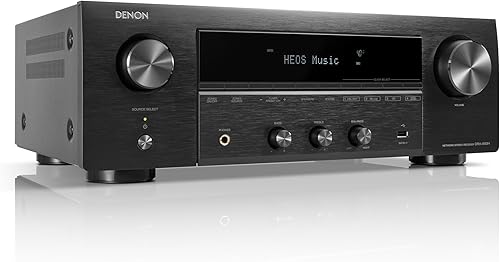Miniatura 4 de Denon Receptor DRA-900H - Receptor de red estéreo de 2 canales (modelo 2023) - Amplificación de alta fidelidad de 100 WCh, HEOS integrado,