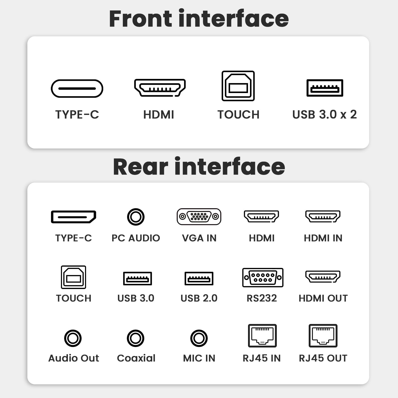 65 inch 4K smart board, Android 14 OS 8+128GB, interactive whiteboard, digital electronics with open app ecosystem, smart board with display