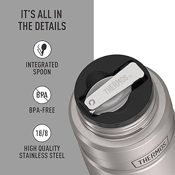 Amazon | Thermos サーモス ステンレスキング・シルバー・フード