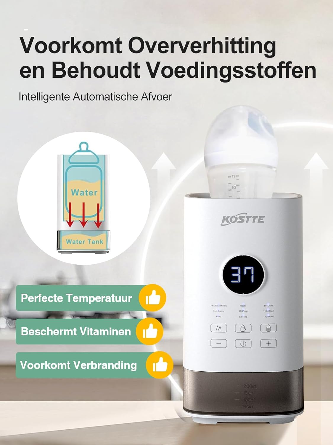 KOSTTE Baby Bottle Warmer Model 9300