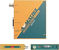 Vista 11 de AVMATRIX Tarjeta de captura PCIE para PC, 4CH SDI con latencia ultra baja 1080P60 para transmisión en vivo multicanal, videoconferencia, educación