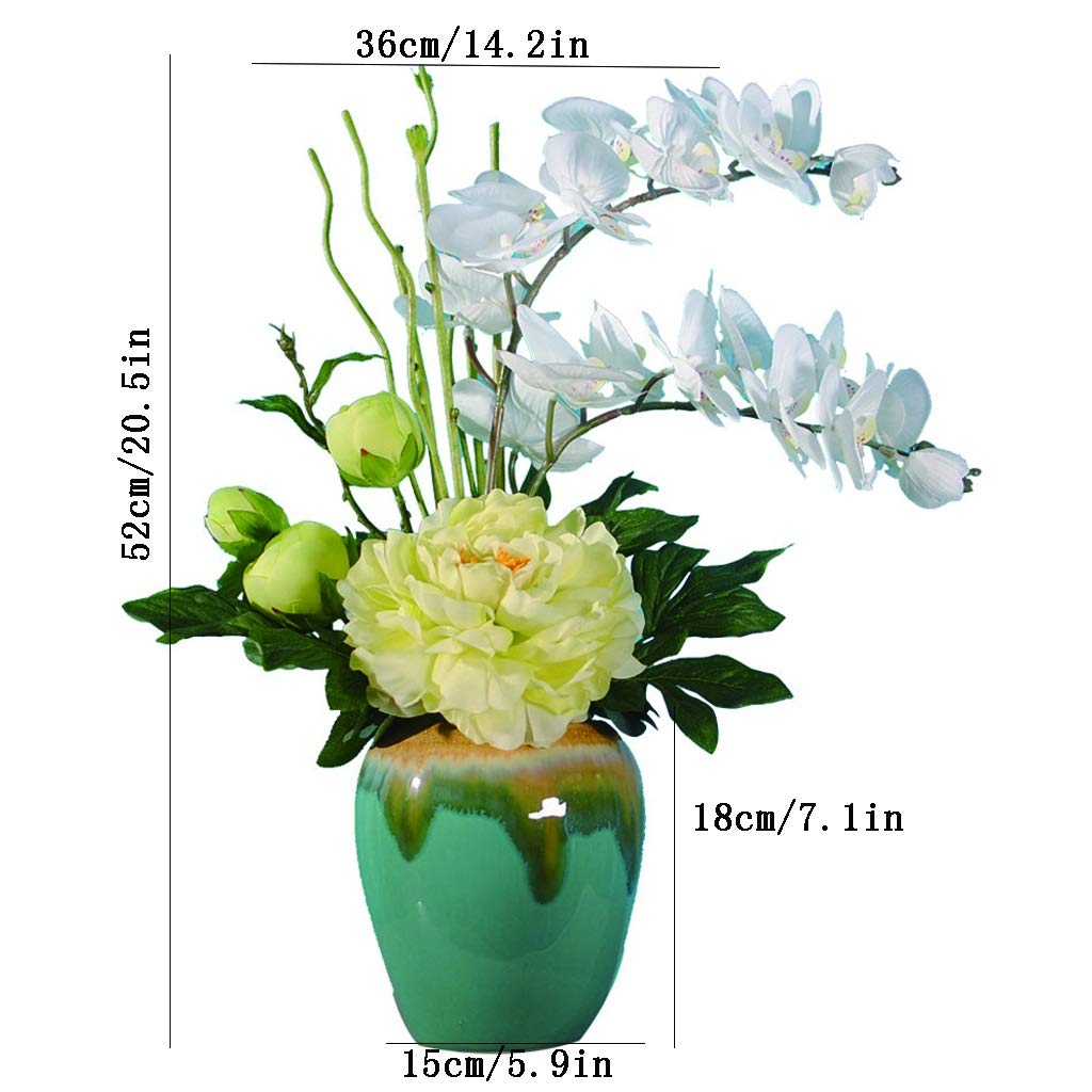 Künstlicher Blumen-Simulations-Phalaenopsis-Pfingstrosen-Bonsai-Blumenstrauß Wird in Wohnzimmer-Hotelpartys verwendet, um Seidenblumen-Kunstblumen-Bonsai