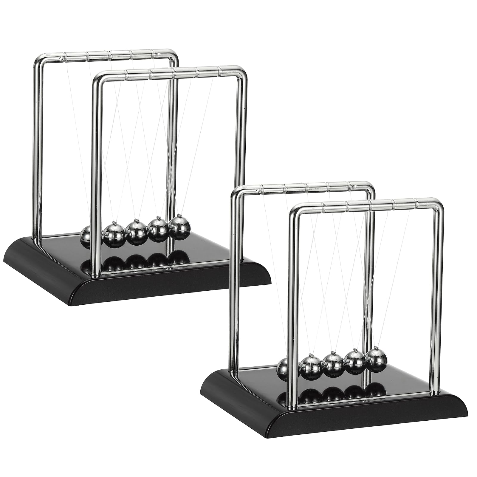 PATIKIL 2 Pack Newtons Cradle