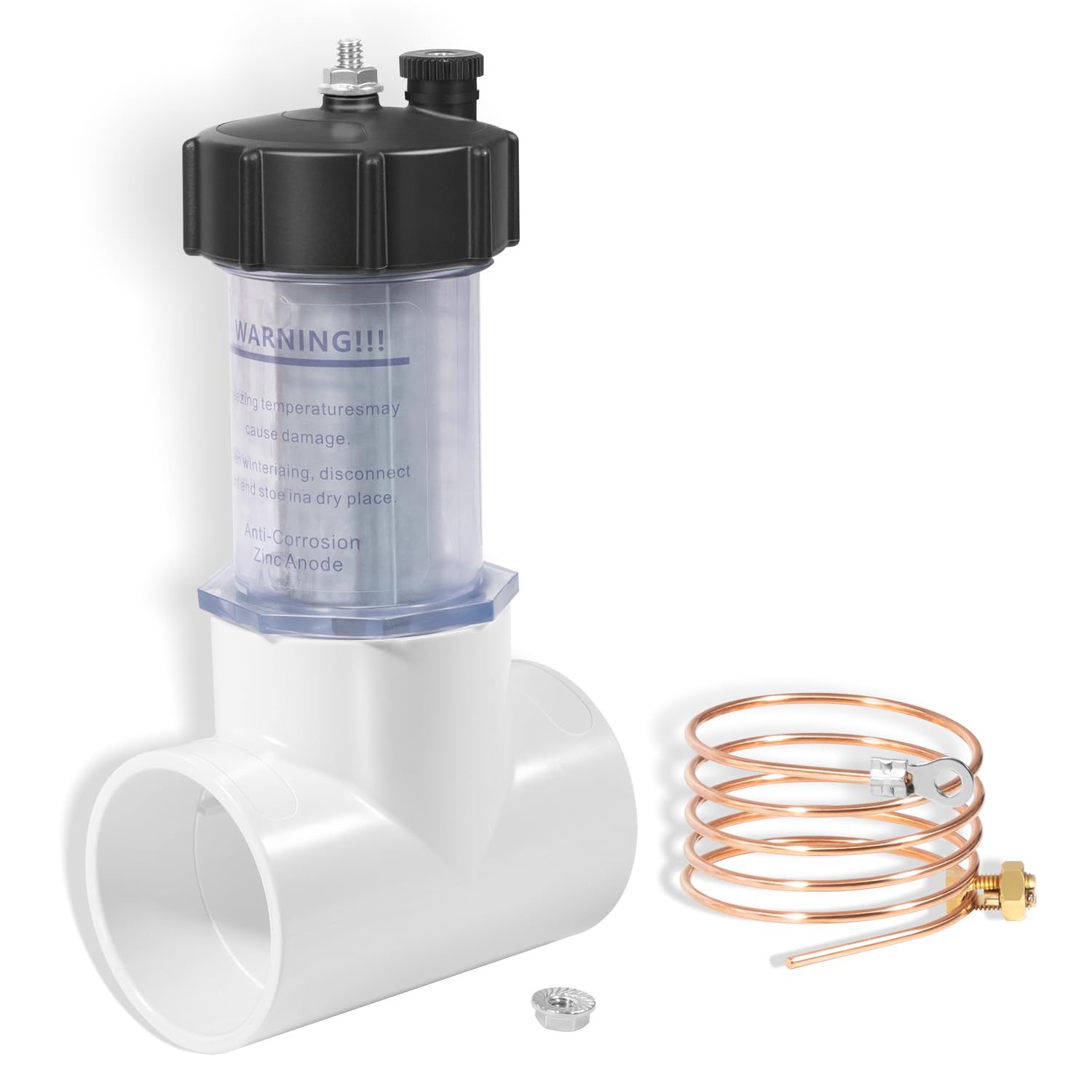 オーシャン　A,T,N Amazon.com: Pool Inline Zinc Anode Replacement 2'' for