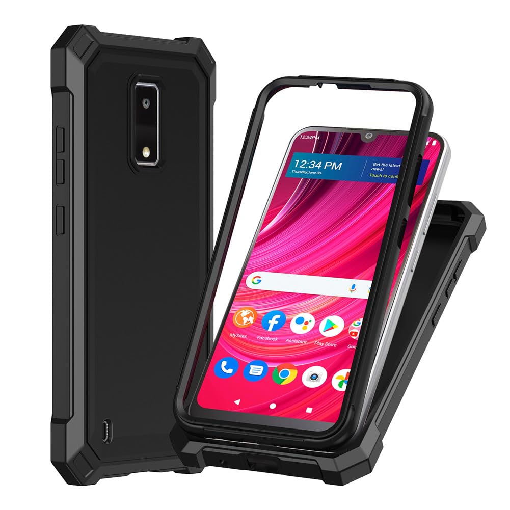 Case for BLU View 5 Pro, BLU View5 Pro Phone Case with Screen Protector, Dual La