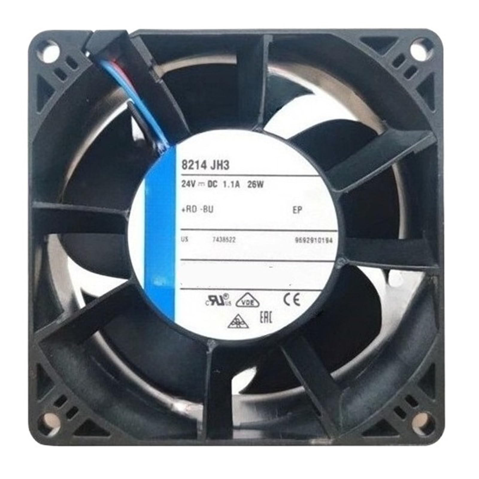 ZBWZXBDJ 8214JH3 DC24V Fan