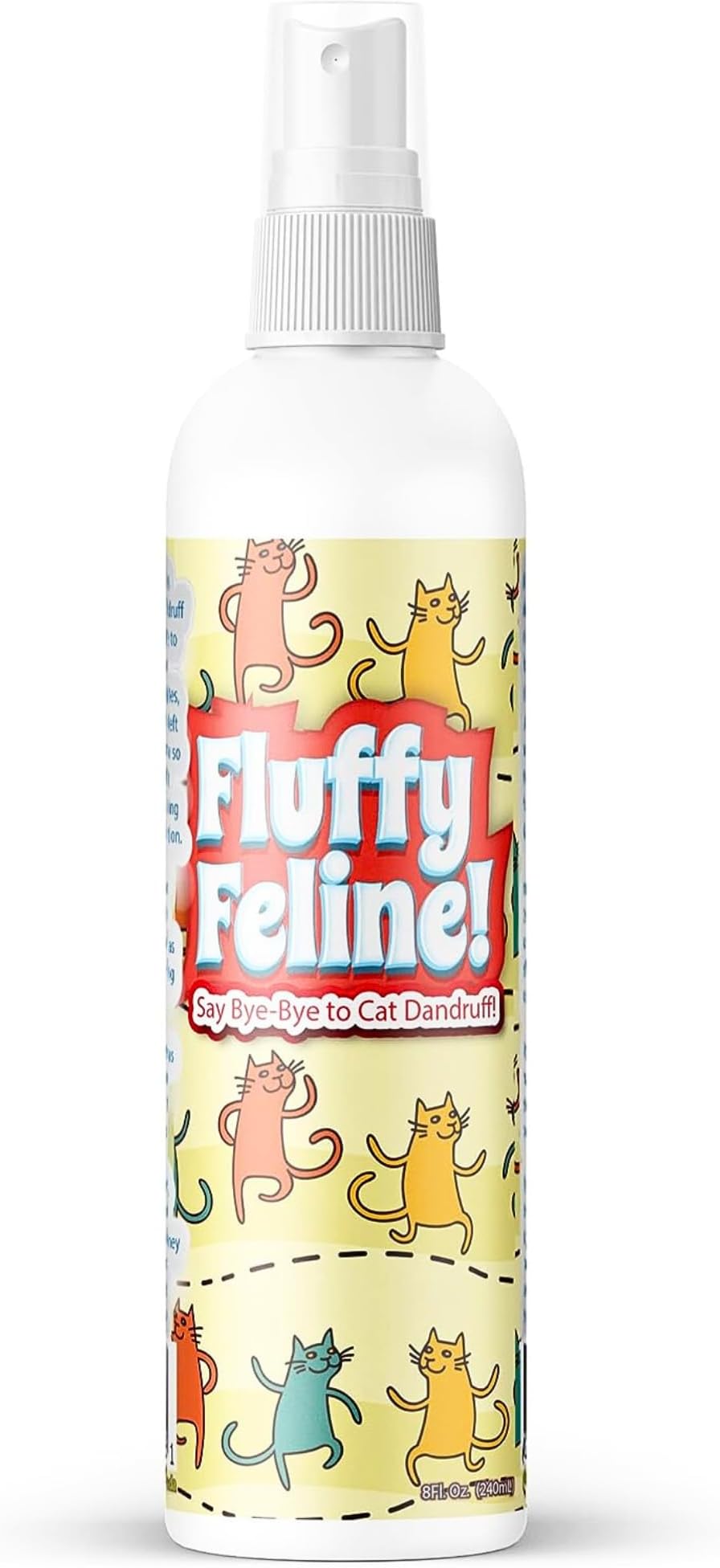 Pet MasterMind Fluffy Feline Cat Dandruff Care Spray