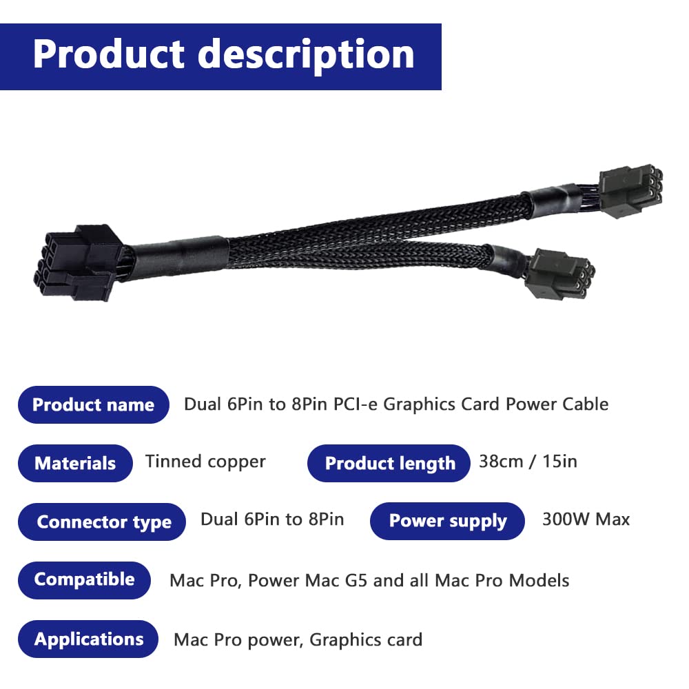 Cavo Adattatore Scheda Video 6 Pin - Foto 11