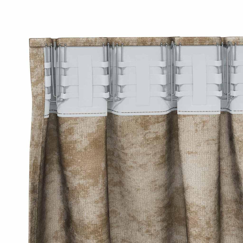 Set di 2 tende in velluto, 140 x 140 cm, oscuranti, isolamento termico, per soggiorno, camera da letto, ufficio, con occhielli e passanti, colore: champagne