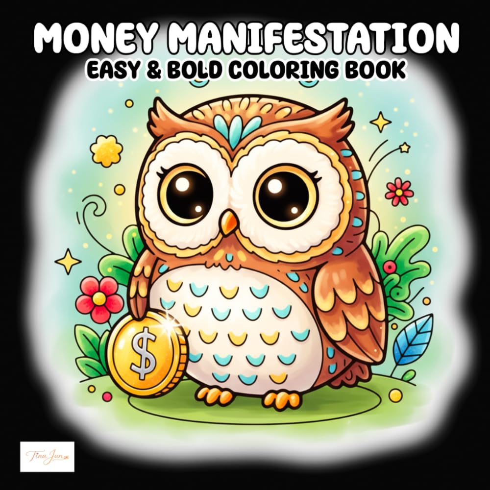 Money Manifestation Coloring Book: Symbolic Money Icons, Inspirational Visual Themes, and Calm Creative Pages to Color