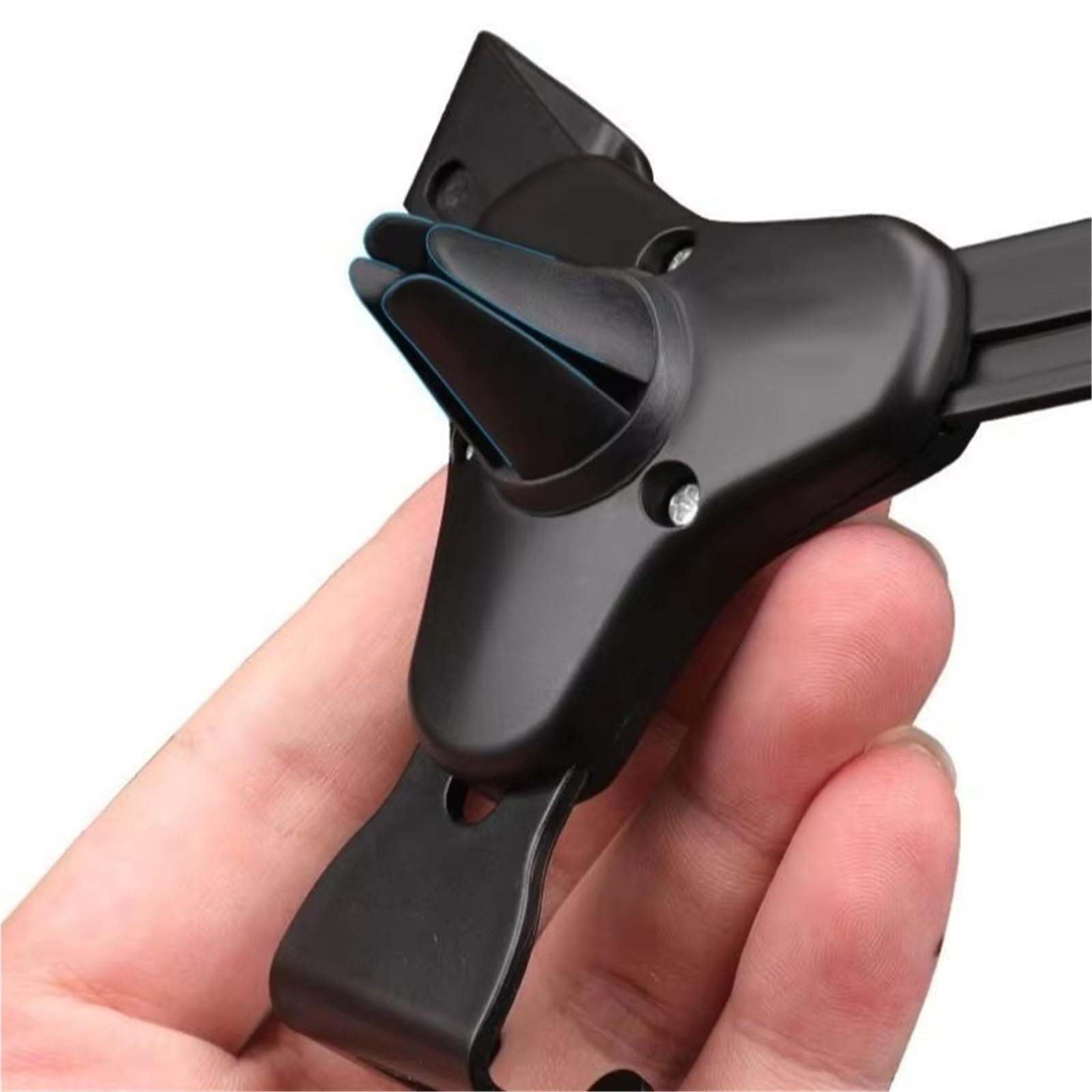 para iPhone 15 Gravity Car Holder Auto Air Vent Mount Clip Bracket Soporte Celular No Magnético GPS Soporte Teléfono Móvil Soporte Móvil Coche(Black)