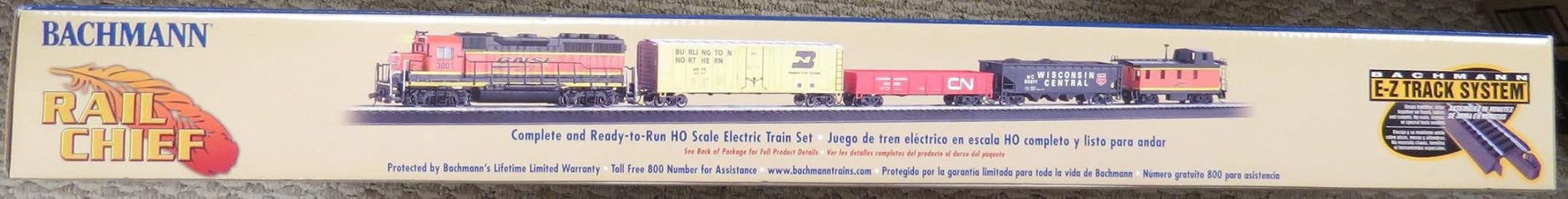 Amazon.com: Bachmann Trains - Rail Chief Ready To Run 130 Piece ...