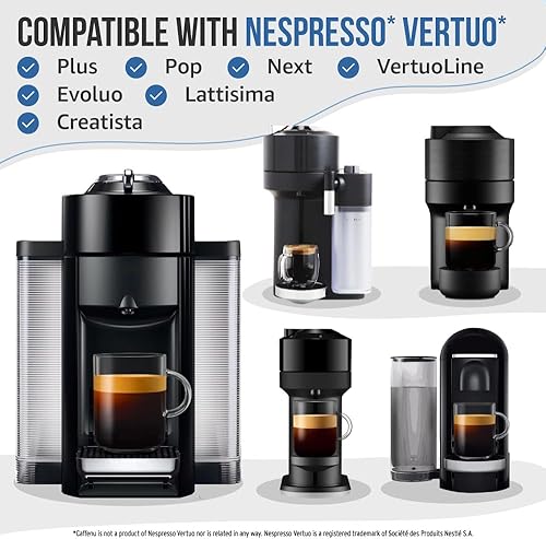 Miniatura 7 de Kit de descalcificación compatible con Nespresso. 2 botellas de solución descalcificadora Vertuo. Elimina la cal para un café más caliente.