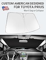 Vista 302 de Proadsy Parasol para parabrisas actualizado 2026, ajuste personalizado, Lexus NX 2022-2025 2026, 4 capas, plegable, protector de parasol frontal que