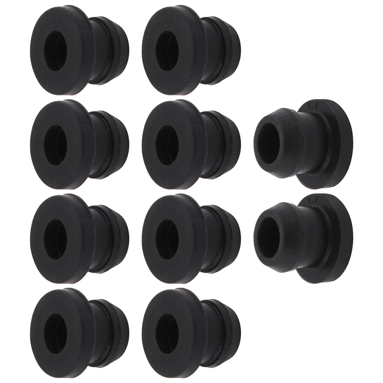Hredyqw 10Pcs Stove Grommets Scratchproof Grates Grommet Rubber Grommets Grate Pad Replacement Part