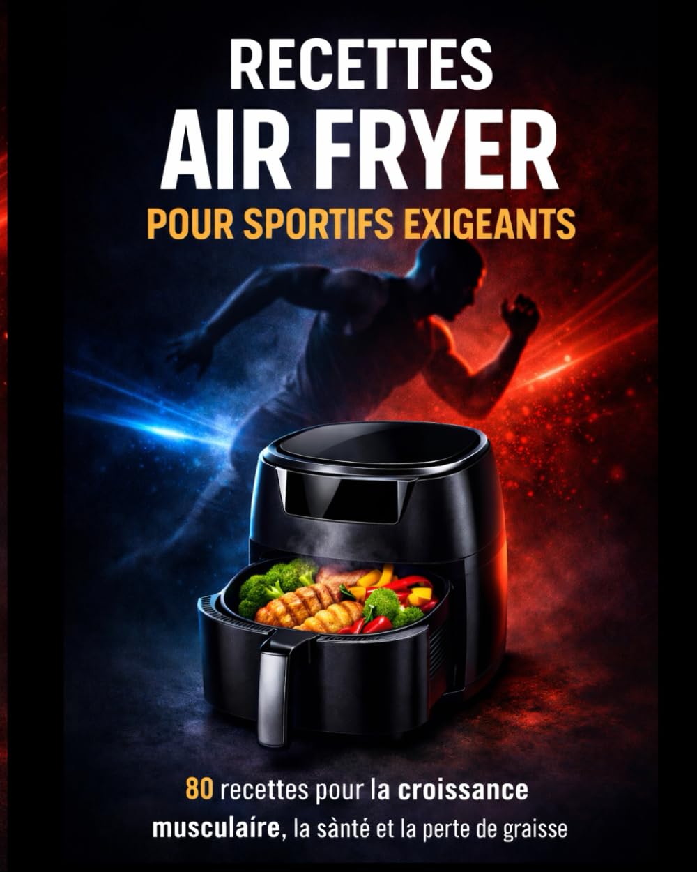 Recettes Air Fryer pour Sportifs Exigeants: Plats équilibrés, rapides et savoureux pour la prise de muscle, la perte de graisse et la récupération