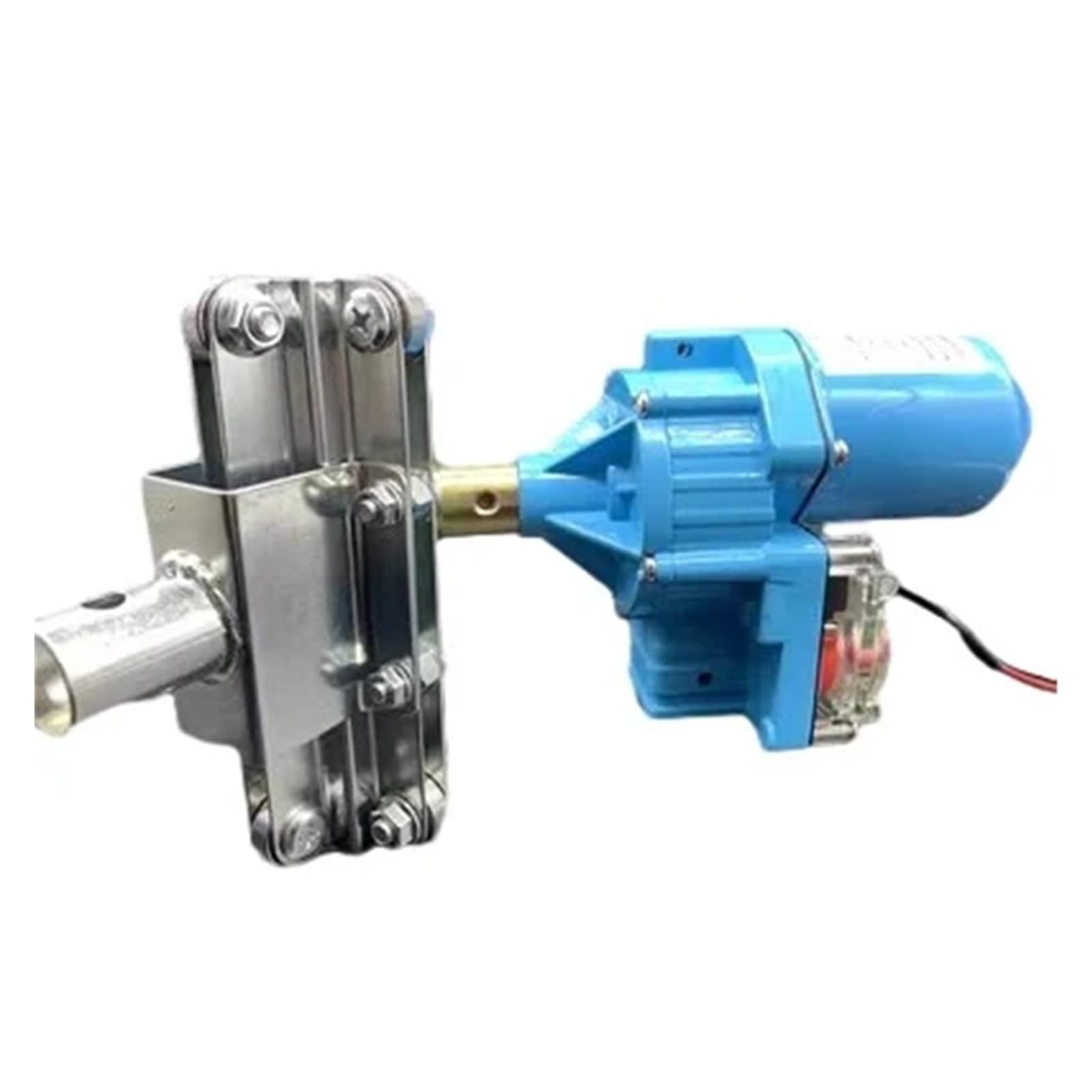 Jckjwl 150W Electric Film Roller Dc 24V Greenhouse Electric Film Roll Machine 100W/ Winding(Model B,)