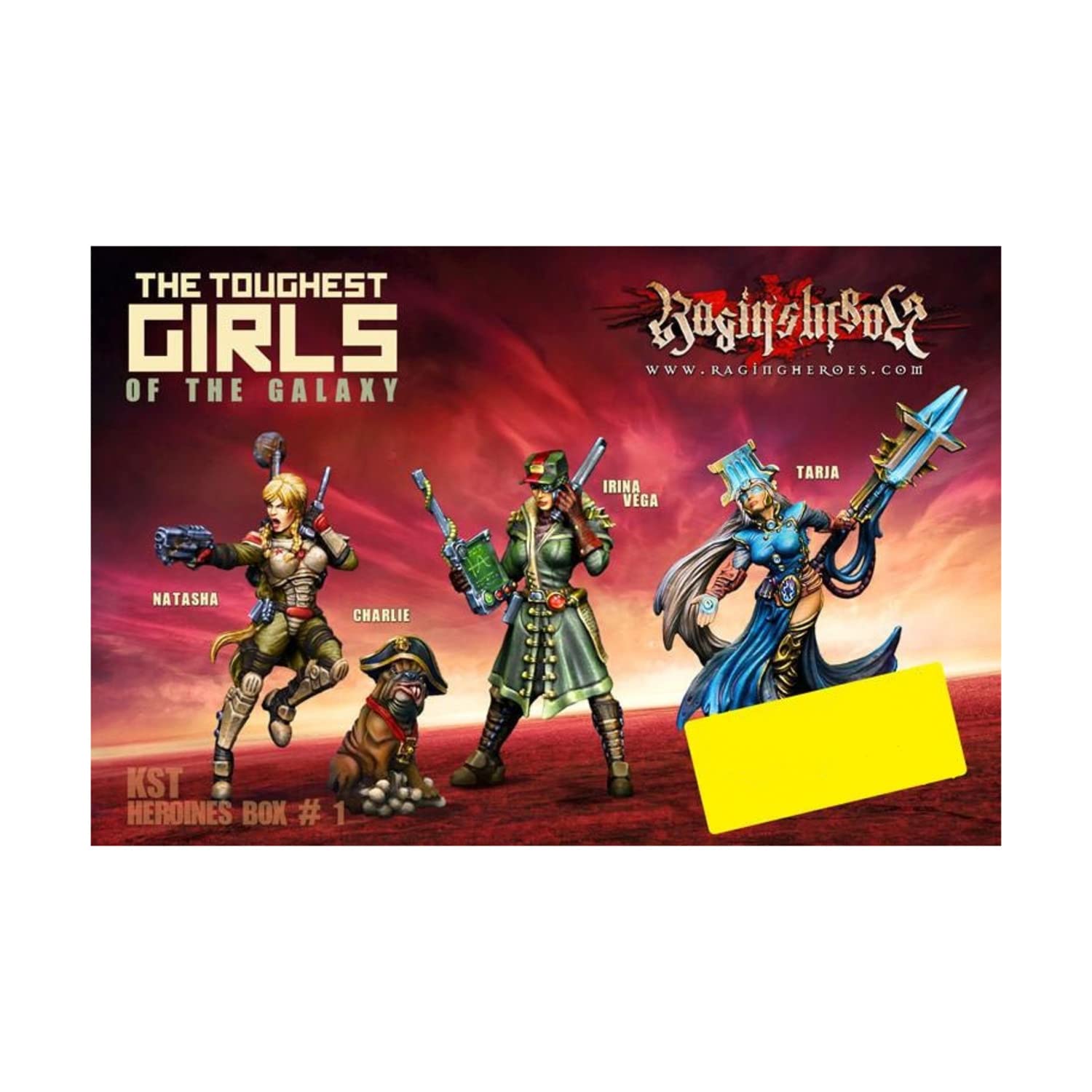 Raging Heroes KST Heroines Box #1