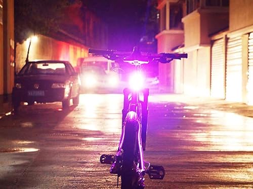 Miniatura 4 de Luz trasera LED recargable por USB, luces traseras superbrillantes de 3 colores, resistente al agua, IPX6, resistente a los golpes, paquete de 1
