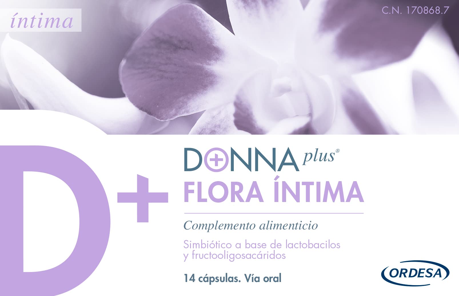 Ozoaqua DONNA PLUS+ Intimflora 14 Kapseln