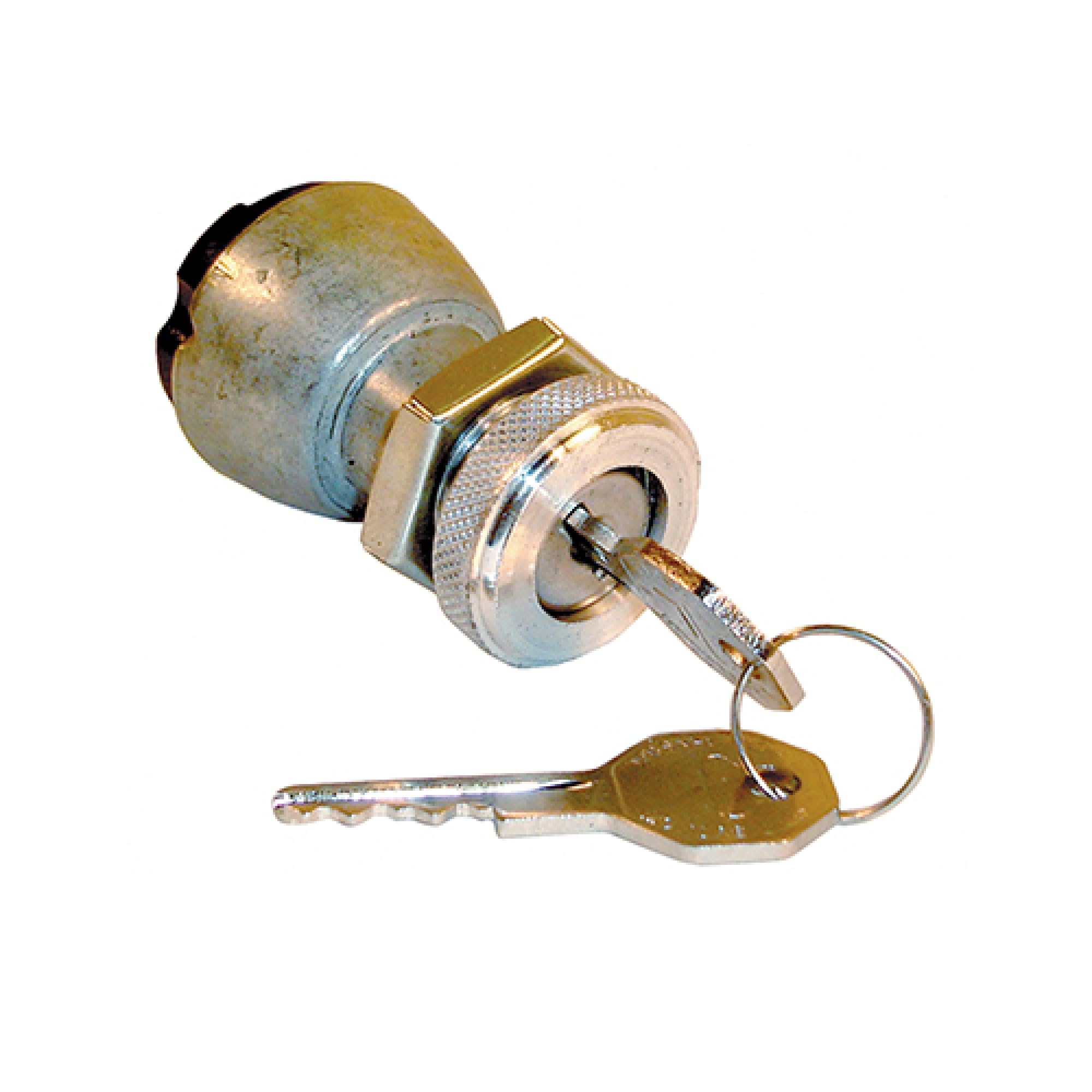 Red Hawk KEY-50 Key Switch Compatible With/Replacement For E-Z-GO 1981 and older 10681G1, 10681G2, 13546G1, 17421G1 2 Terminal Golf Carts