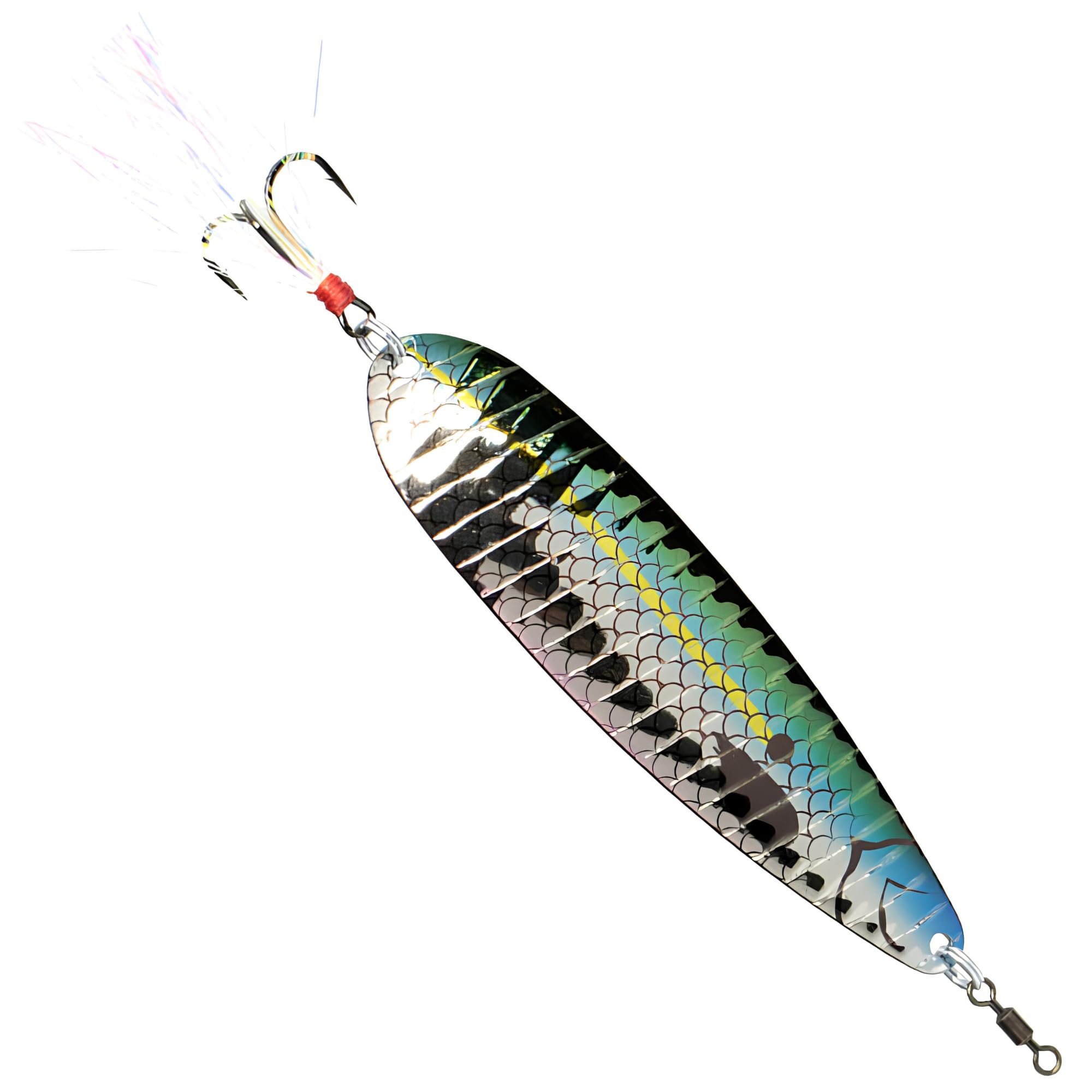 Amazon.com : Nichols Lake Fork Flutter Spoon Blueback HD : Sports