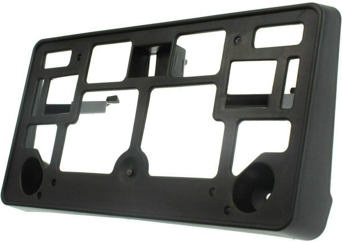 DAT AUTO PARTS Front Bumper License Plate Frame Tag Mounting Bracket Holder Replacement for 2016-2018 Chevrolet Camaro Black Textured for SS Models Made of Plastic GM1068176 23378524