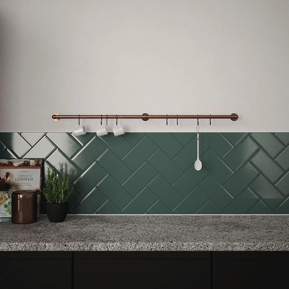 Forgeworks Utensil Rail 100cm Bronze