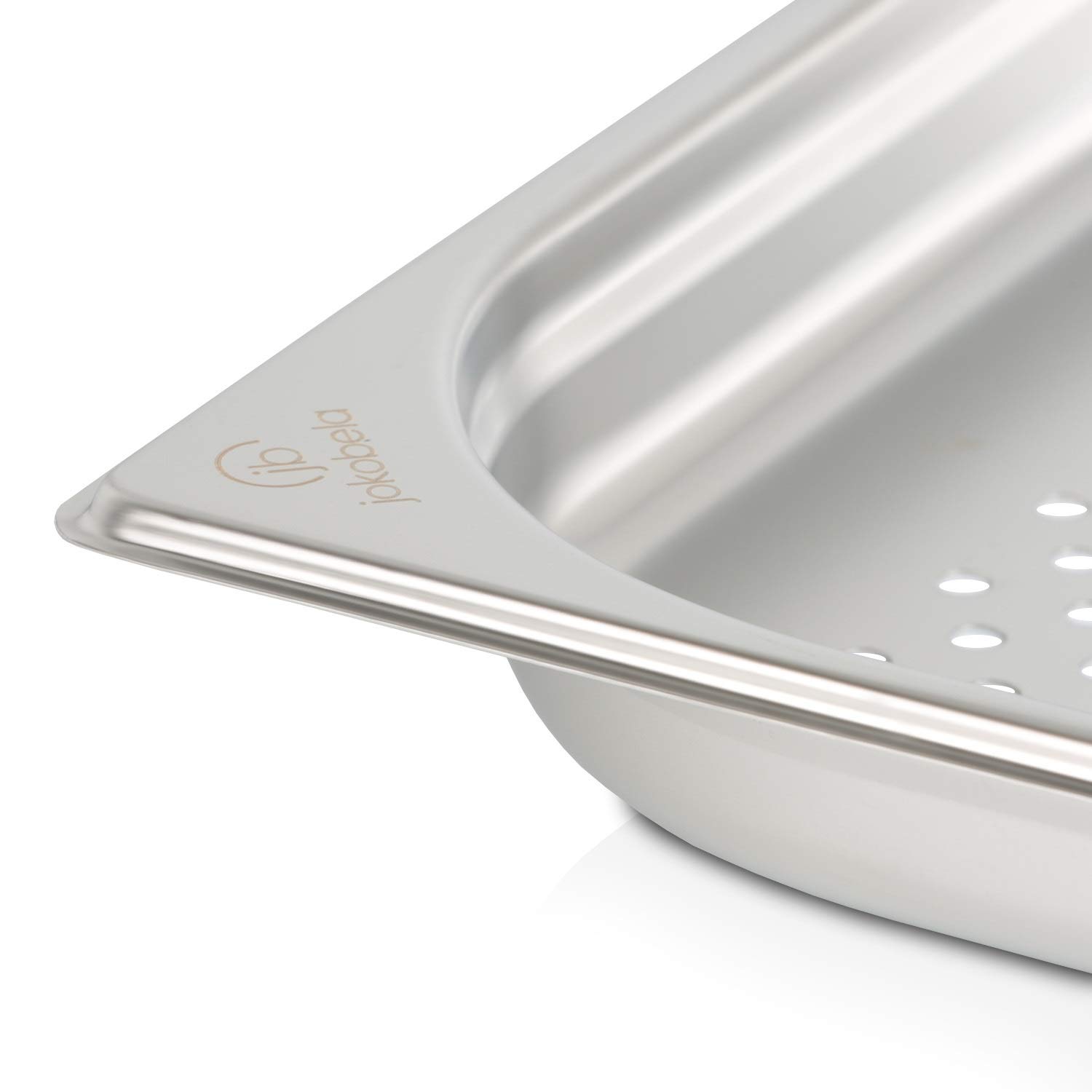 Basicline stapelbak 600x400x220 mm geperforeerd | Schiphorst B.V