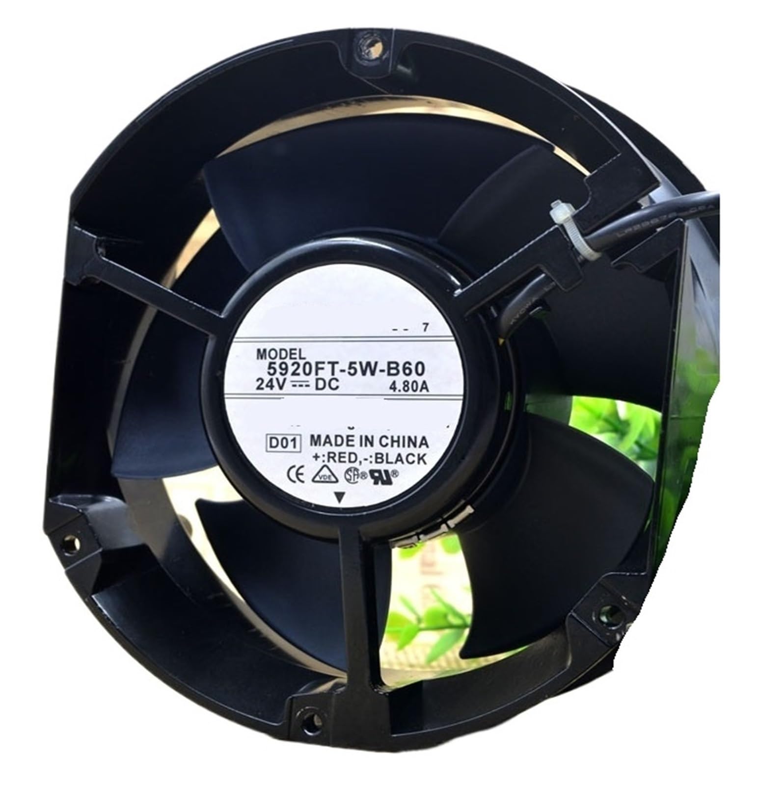 YUIDVJQWS 5920FT-D5W-B60 24V 4.80A 17502 172 * 51 mm Cooling fan