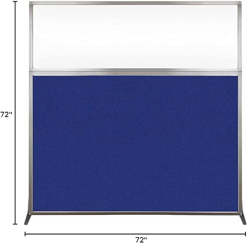 Miniatura 101 de Versare Hush Screen - Divisor de habitación portátil | Divisor de pared de estación de trabajo | Paneles silenciosos de privacidad independientes |