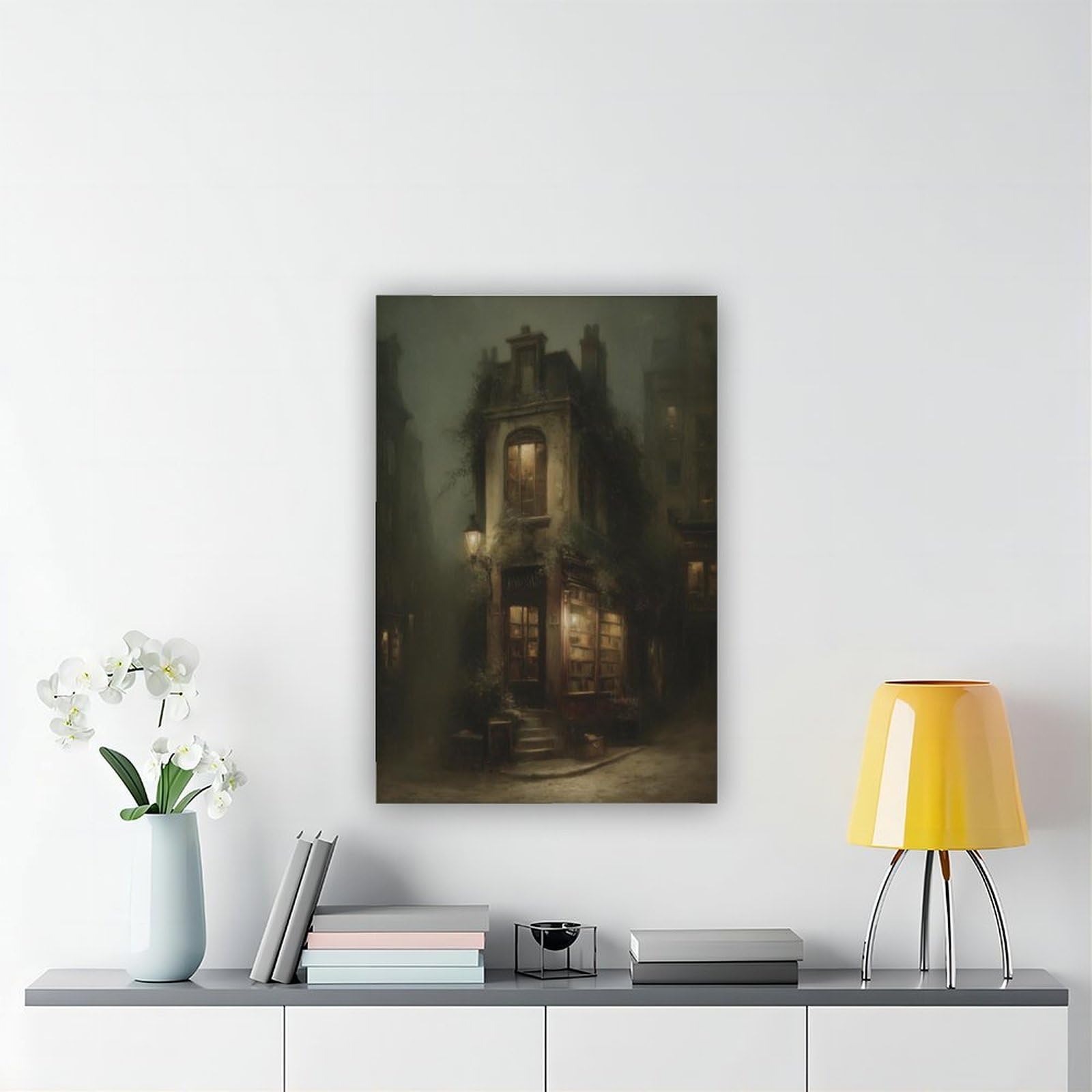 Poster su tela illuminato, decorazione per camera da letto, ufficio, stanza, regalo, 61 cm L x 91,4 cm W