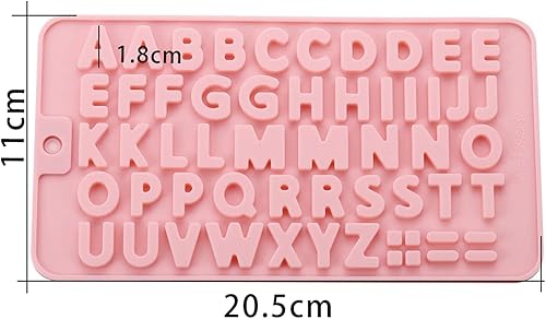 Miniatura 8 de AGCFABS 1 unidadespaquete de moldes de silicona con números del alfabeto, moldes de silicona para colgante de cristal, molde de resina epoxi para