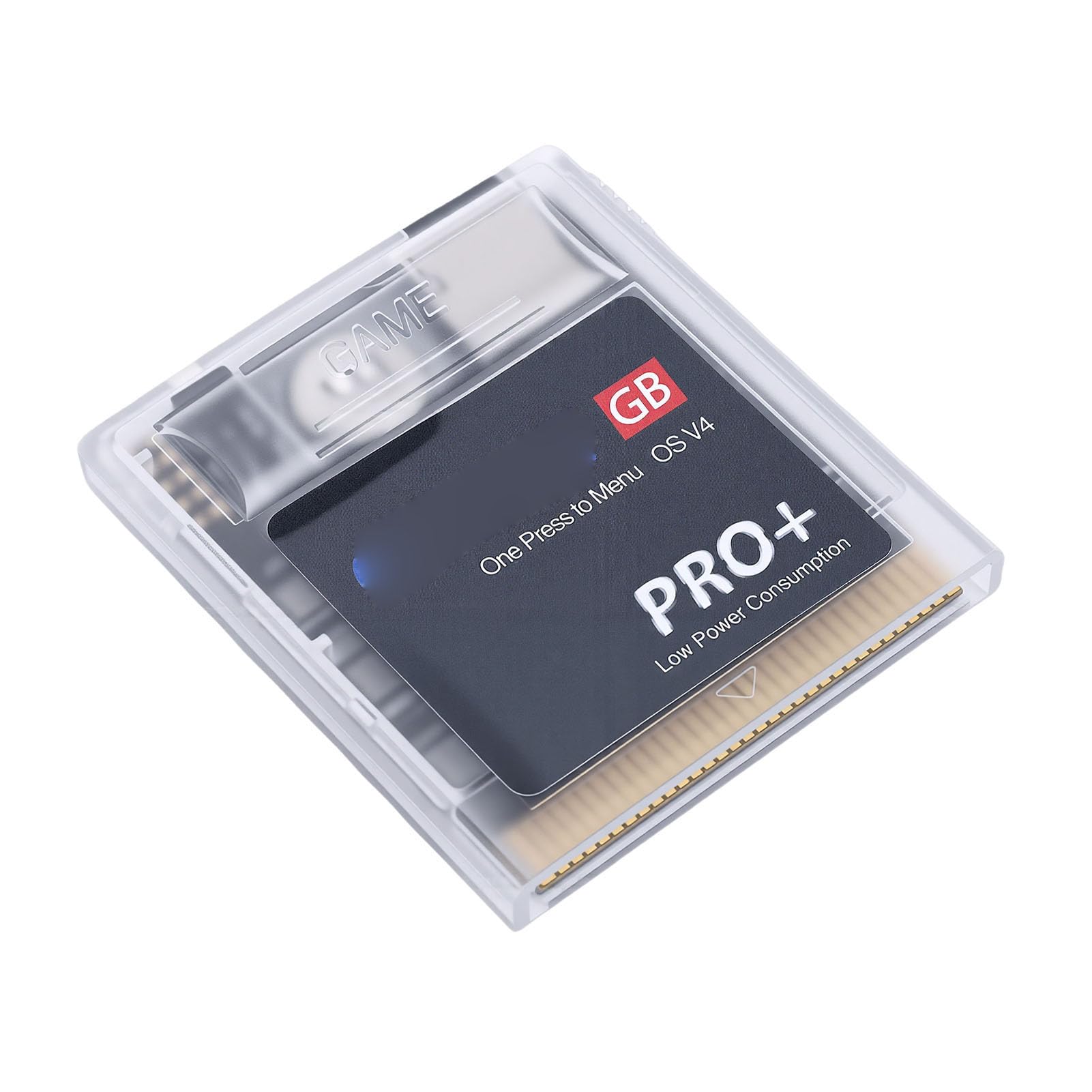 Generic Cartuccia Multigioco Cartuccia di Gioco Adatta per Gameboy Advance e SP 1000 in 1 con Tecnologia di Risparmio Energetico (Bianco Trasparente)