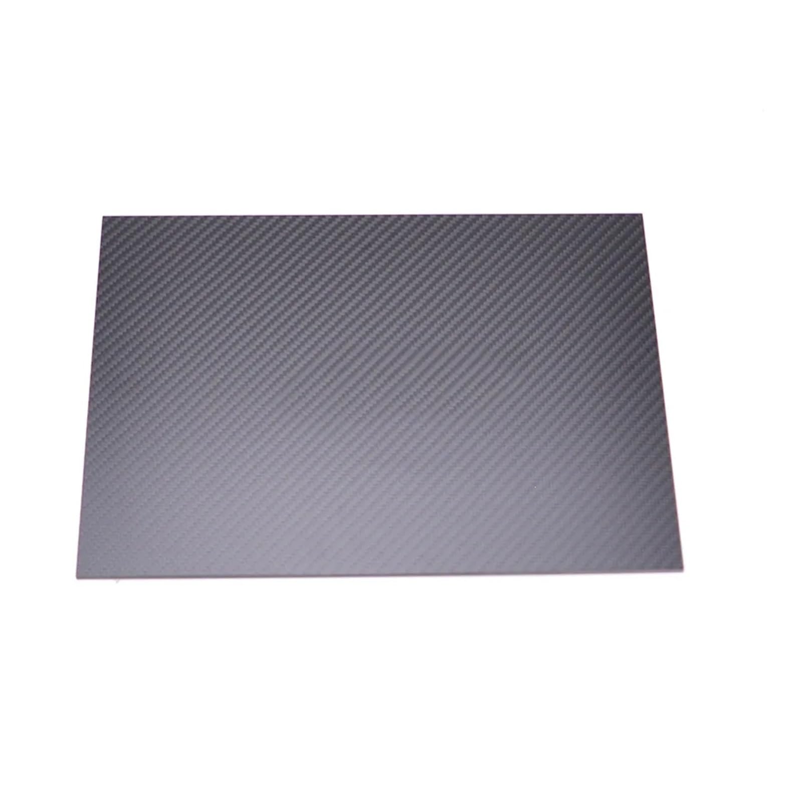 Pannello in fibra di carbonio 3K da 200 mm x 400 (0,5 1, 2 3 4 5), materiale composito ad alta durezza Per Aquiloni, Aeroplani RC(2.0mm Thickness)