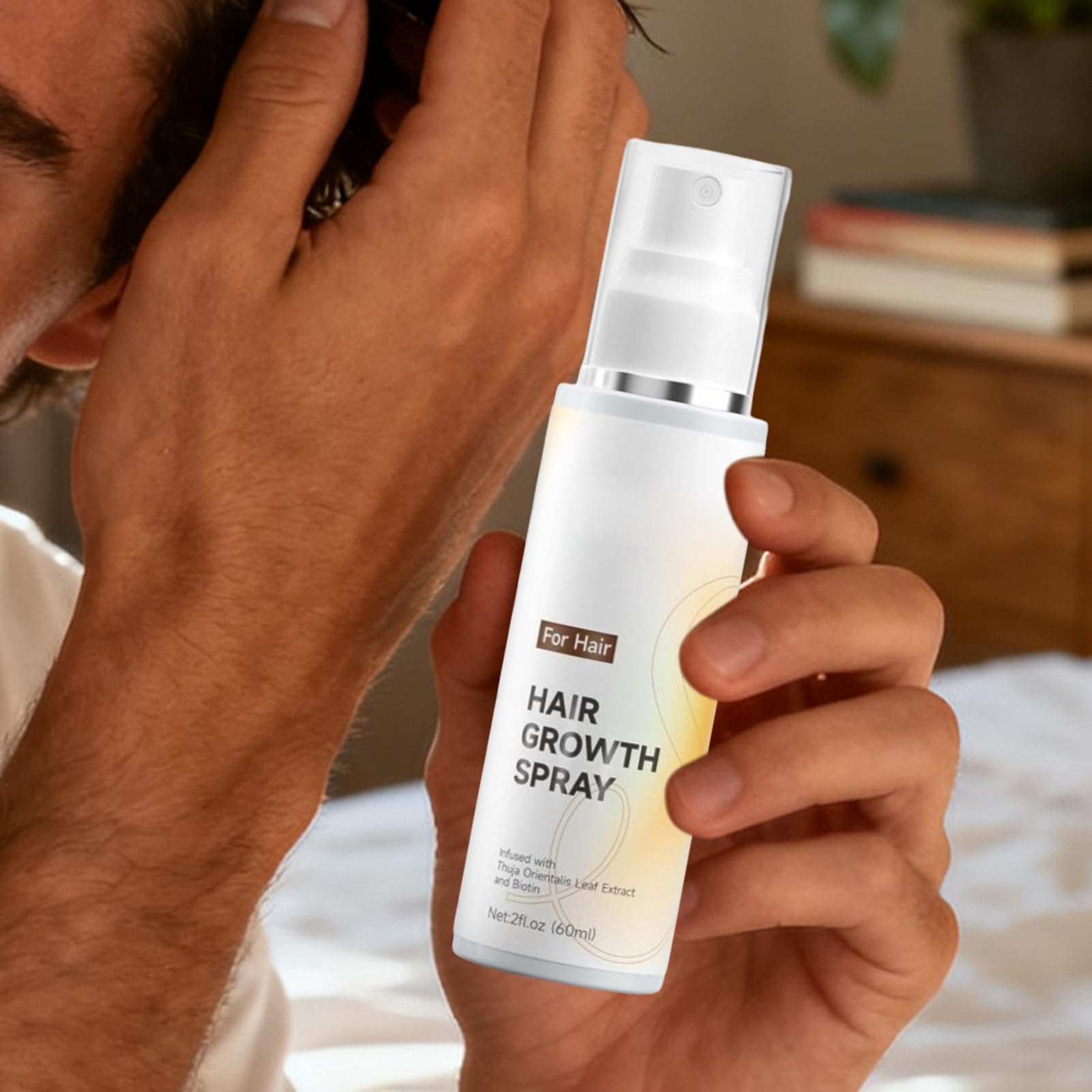 Haarwachstumsspray, 60ml Spray Fr Strkeren, Volleres Haarausfall-Spray,  Haarstrkende Formel, Strkere Und Verdickende Untersttzung Fr Dnnes  Feines Haar, Bei Haarausfall, Fr Frauen, Mnne : Amazon.de: Kosmetik