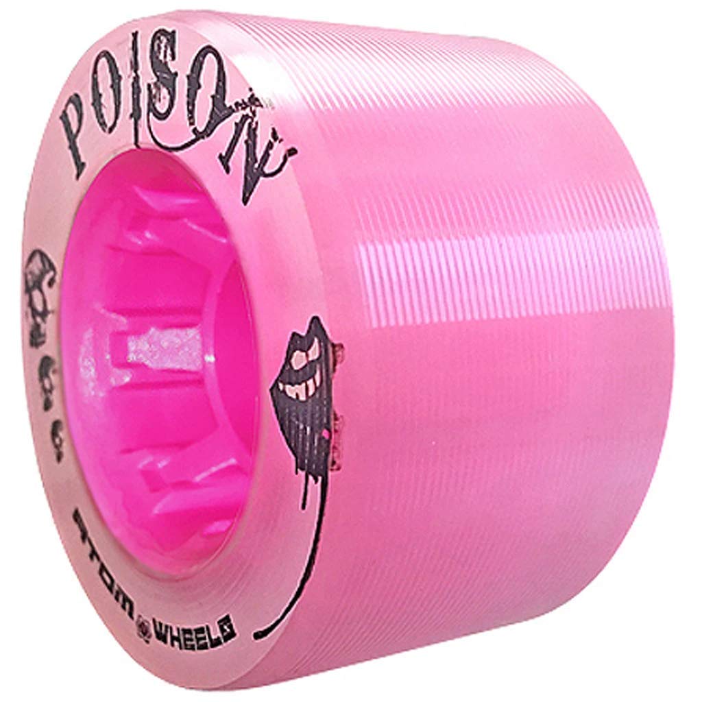 ATOM Poison Savant Skate Wheels Pink Set of 8