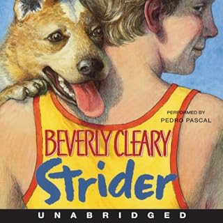 Strider Audiolibro Por Beverly Cleary arte de portada
