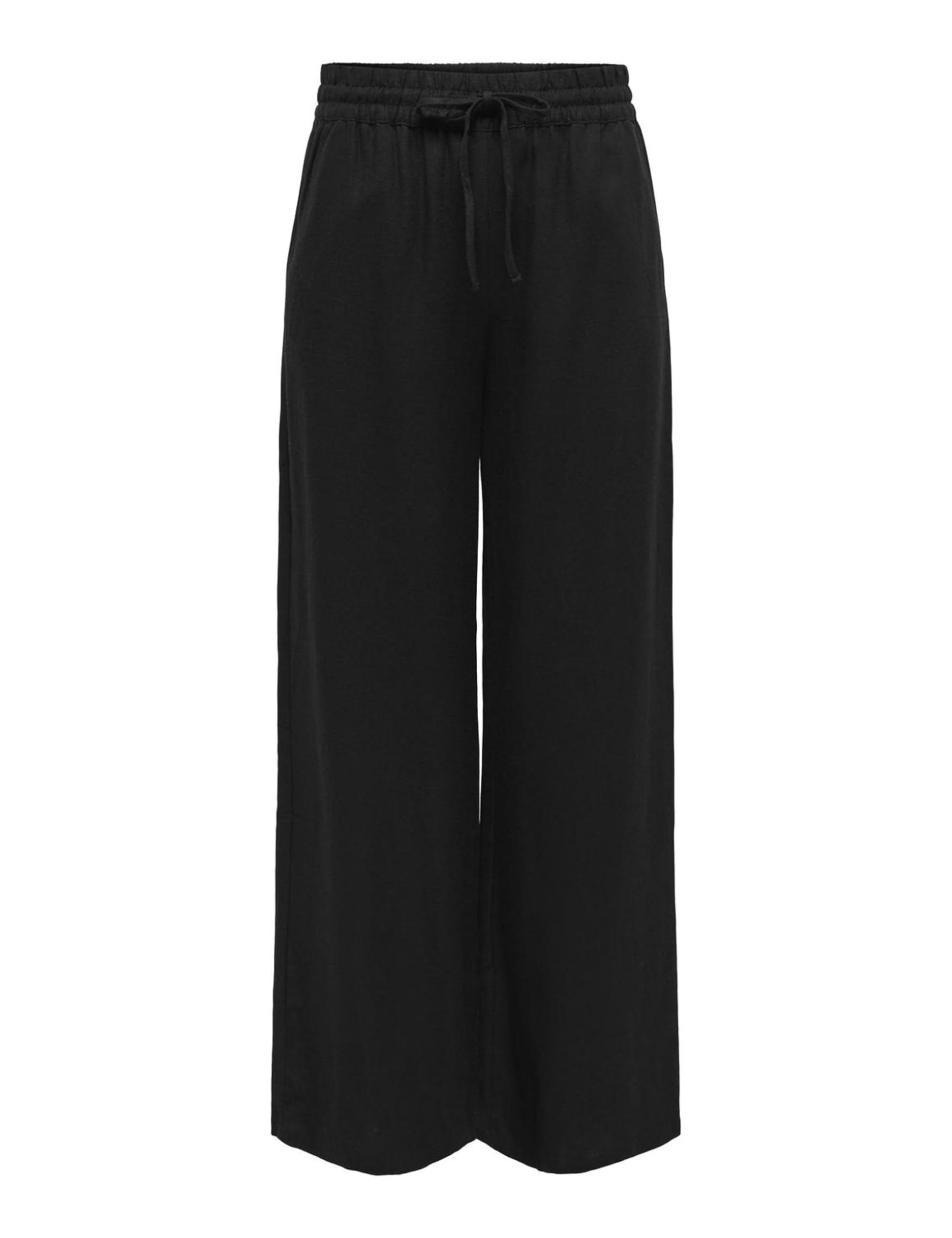 JDY Damen Hose Mit Weitem Beinschnitt Jdysay Hw Linen Wide Pant WVN Noos