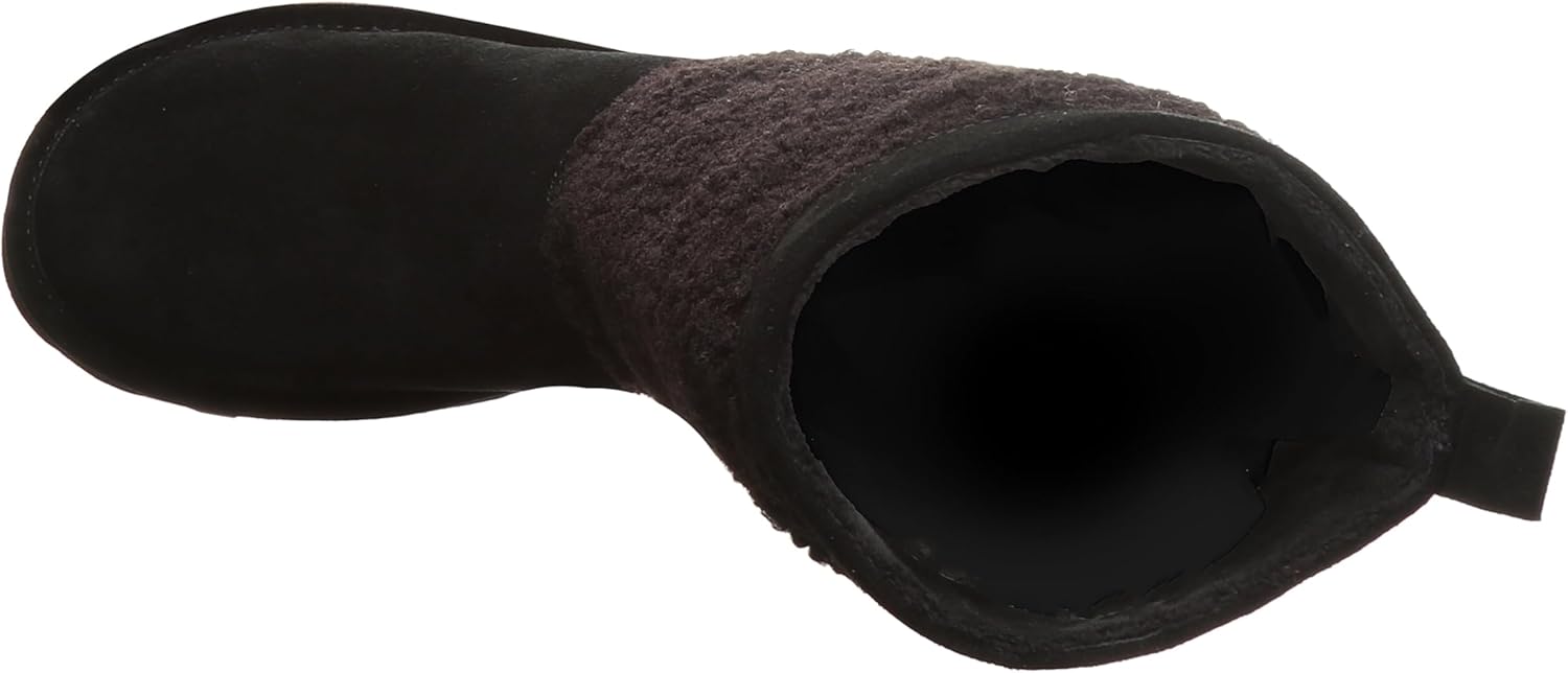 BEARPAW womens Snuggle Murphy Platform Lo Black