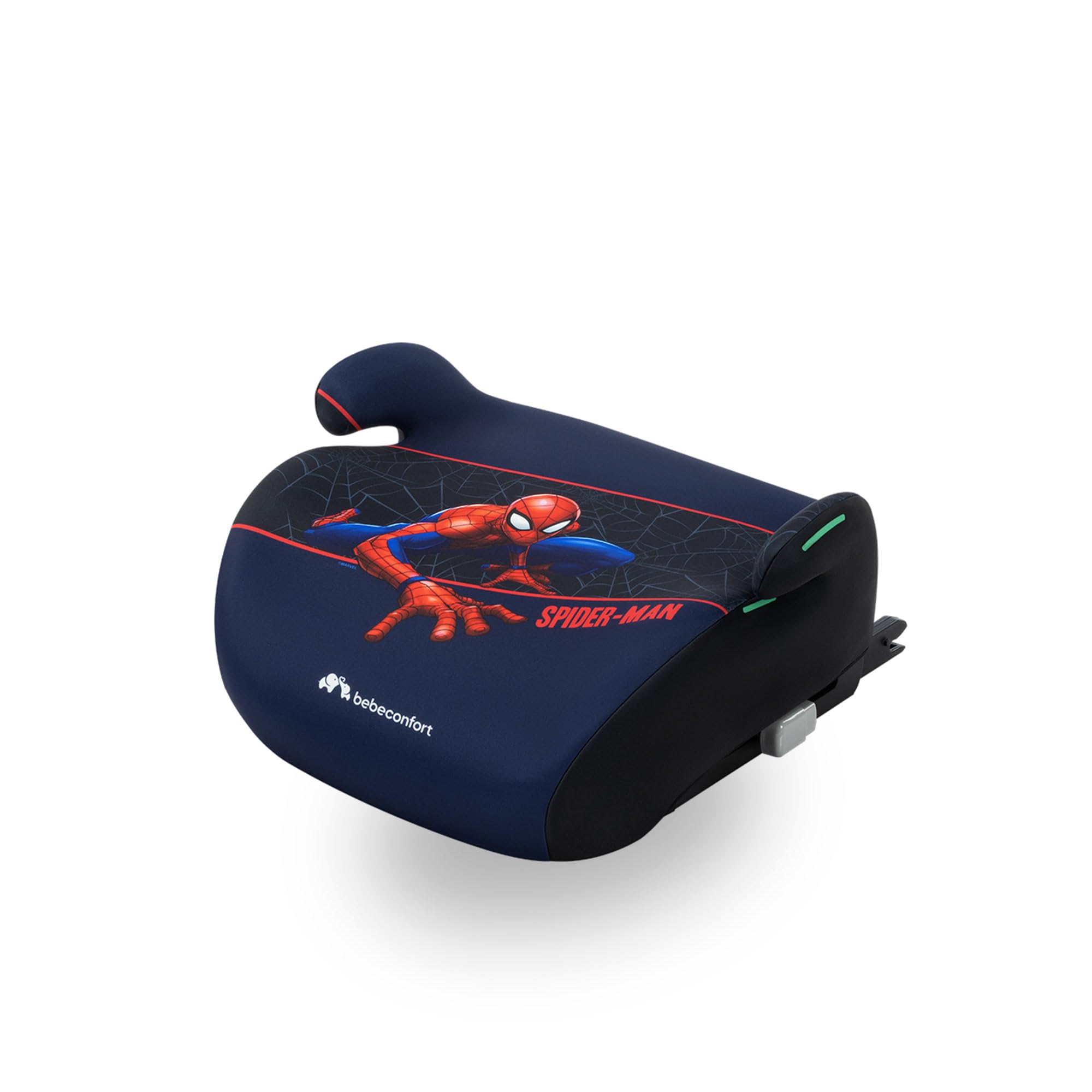 Bebeconfort Marvel Manga i-Fix Car Booster Seat ISOFIX, Spider-Man Car Seat for 6-12 Years Boys and Girls, 22-36 kg, 128-150 cm, Portable, Comfortable, Compact, Lightweight, Authentic Spiderman