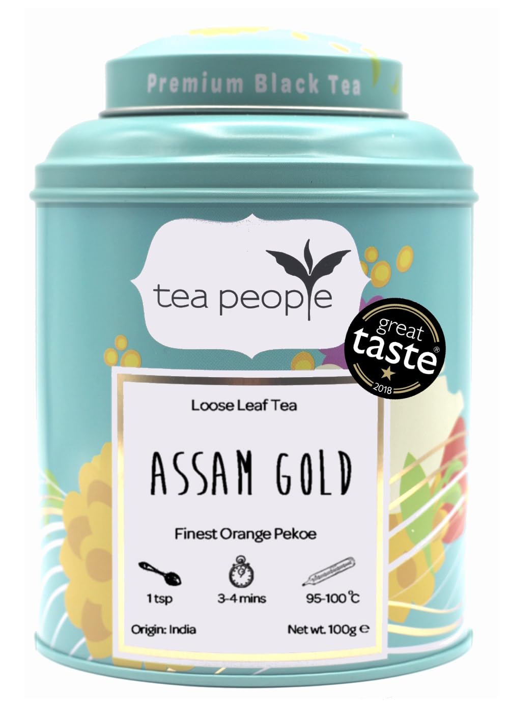 Tea People Assam Gold Loose Tea Caddy 100 g