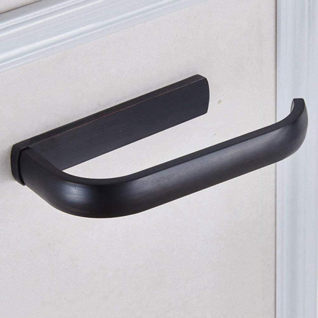 Simple Black - a Parete Domestica da Bagno in Acciaio Inox Supporto di Carta igienica
