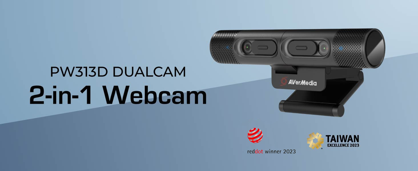 Amazon.com: AVerMedia PW313D DualCam 2K Document Camera and Webcam