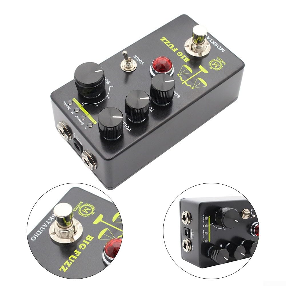 Pedale effetti per chitarra, Big Fuzz Distortion il pedale effetti chitarra elettrica, parti di chitarra