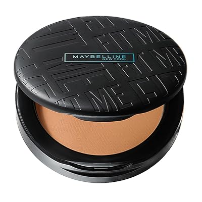Maybelline New York Fit Me Compact Powder, Matte + Poreless Compact Powder, upto 16 hours of Oil Control with SPF 32 PA+