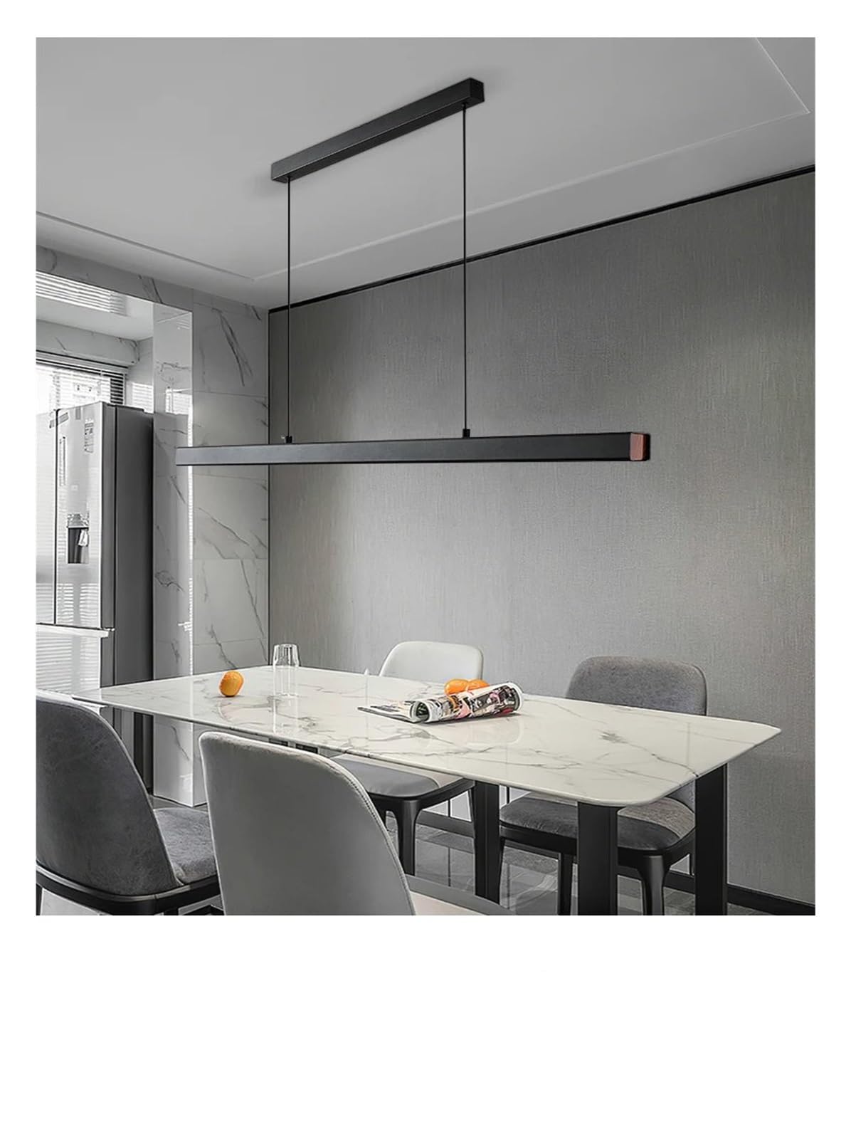 Lustre compatible salle à manger au design de luxe suspendu et chic
