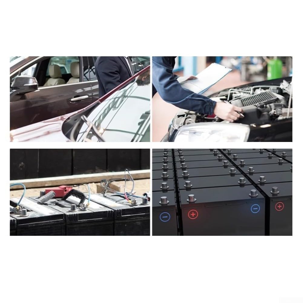 Auto per batteria Tester BTM-24 12V/24V, Voltmetro Digitale Capacità Tester 2,4 pollici Display LCD, con Protezione da Inversione di Polarità da Sovratensione