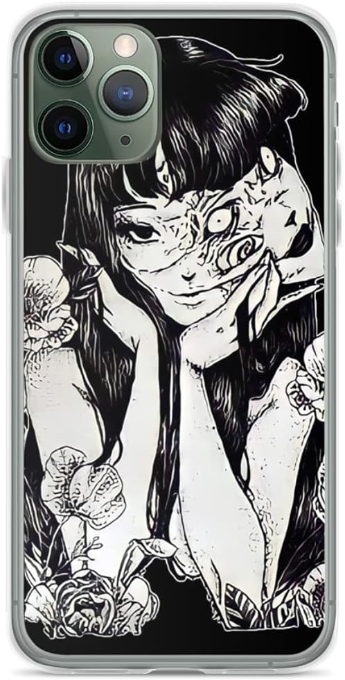 wogehotePhone Case Tomie Junji Ito Unique Art Compatible with iPhone 14Plus,Transparent