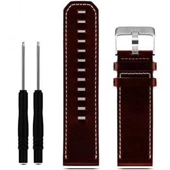 garmin fenix 3 leather watch band